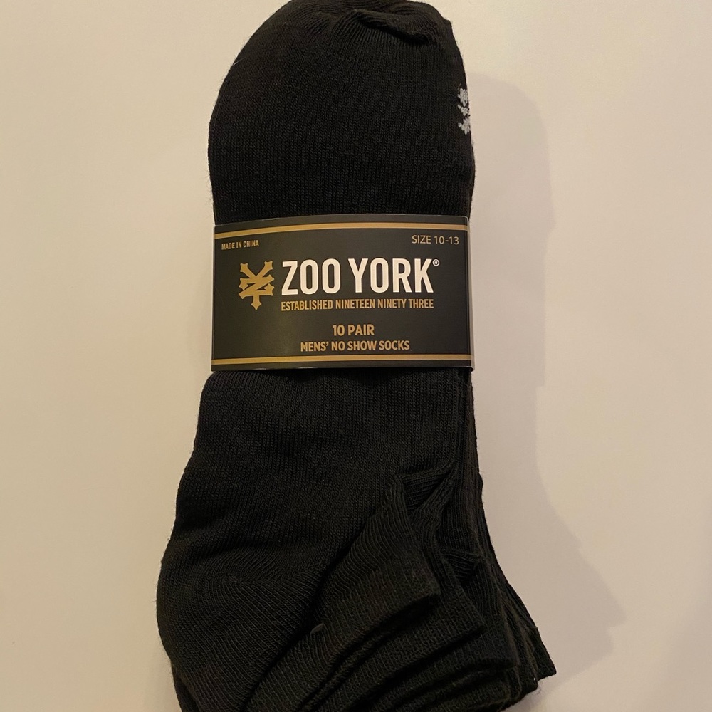 Zoo York No show ankle socks M10-13 10pack